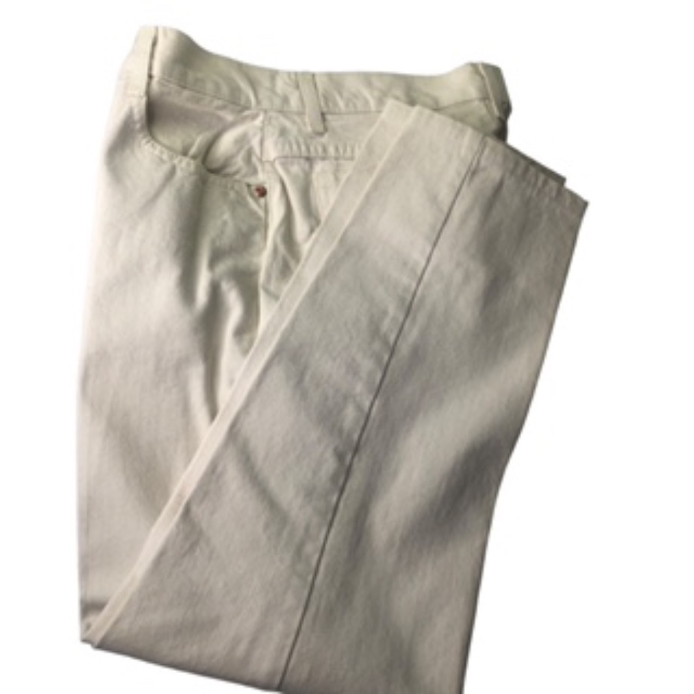 Lee Vanilla Colored Straight Leg Jeans Size Juniors 11 M